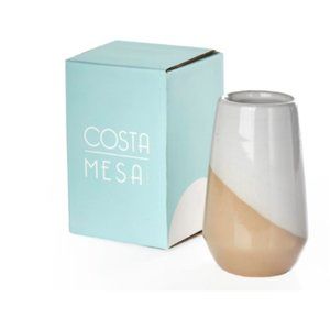 Costa Mesa Supply Isla Two-Tone Decorative Vase